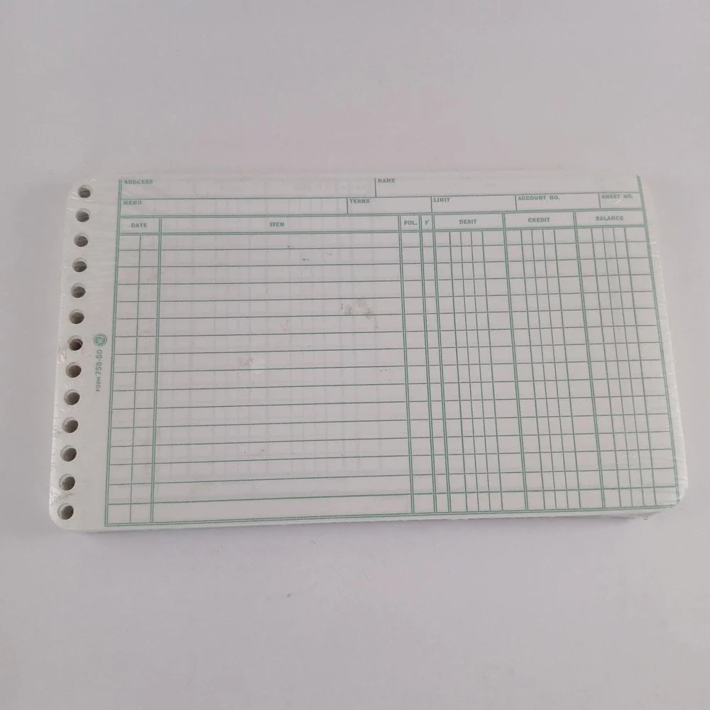Ledger Outfit vintage ledger